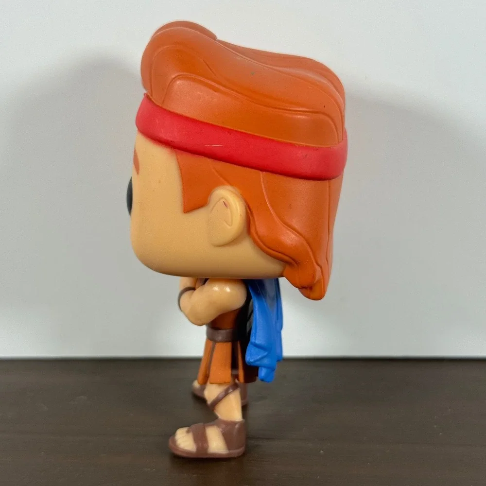 Funko POP Disney Hercules 378 Vinyl Figure OOB Loose Heroic Pose Blue Cape